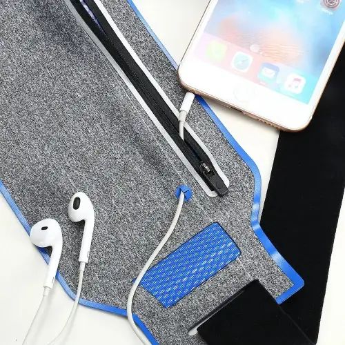 RIÑONERA DEPORTIVA PARA CELULARES IMPERMEABLE AJUSTABLE 23x13cm - imagen 3