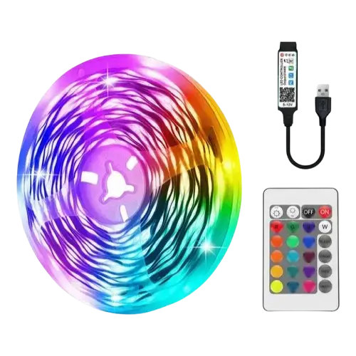 Tira LED RGB 20m con Control Remoto y App - imagen 1