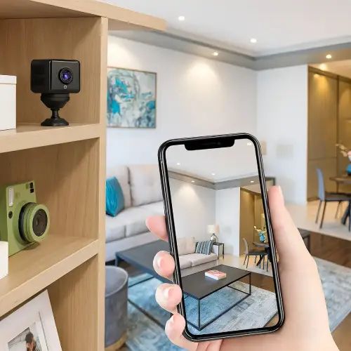 MINI CÁMARA WI-FI INALÁMBRICA RECARGABLE HD TF 3.2x3.2x3cm - imagen 2
