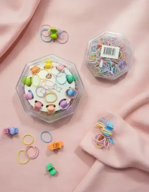 SET GOMITAS Y BROCHES INFANTIL - imagen 2