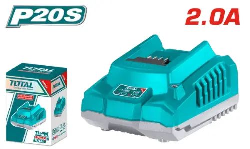 CARGADOR RÁPIDO 2A PARA BATERÍAS LITIO-ION 20V INDUSTRIAL - imagen 4
