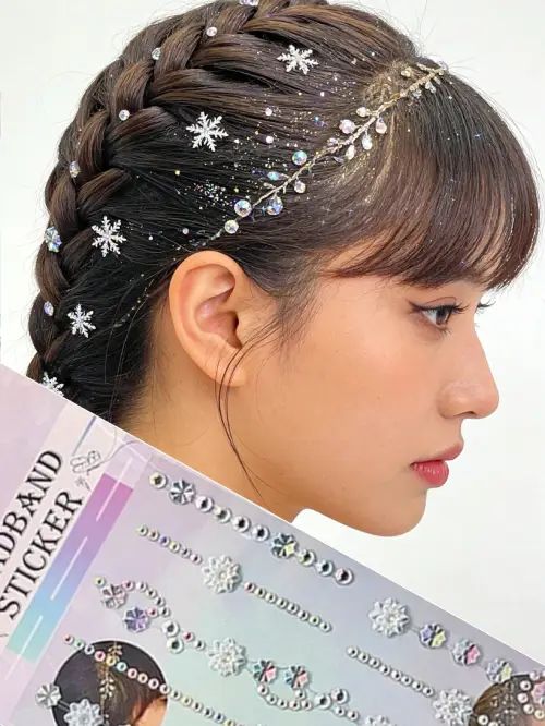 PIEDRITAS AUTOADHESIVAS PARA PELO MODELOS SURTIDOS - imagen 2
