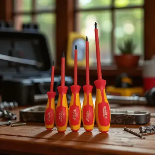Set de 5 Destornilladores Bicolor WISEUP - imagen 2