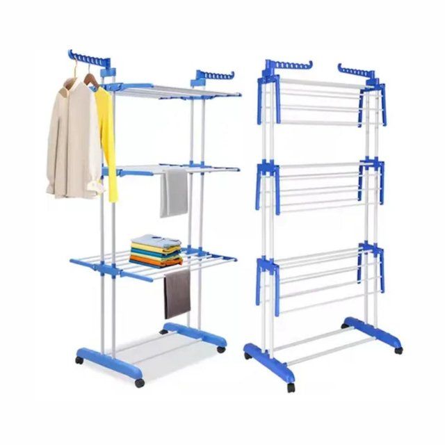 Tendedero Tender Plegable Vertical Con Ruedas  - imagen 2
