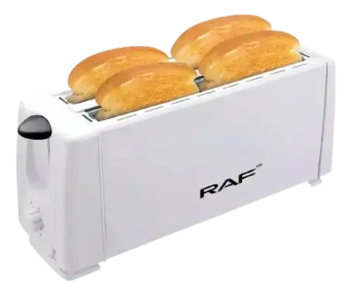 Tostadora RAF 4 rebanadas acero inoxidable 1200W - imagen 2
