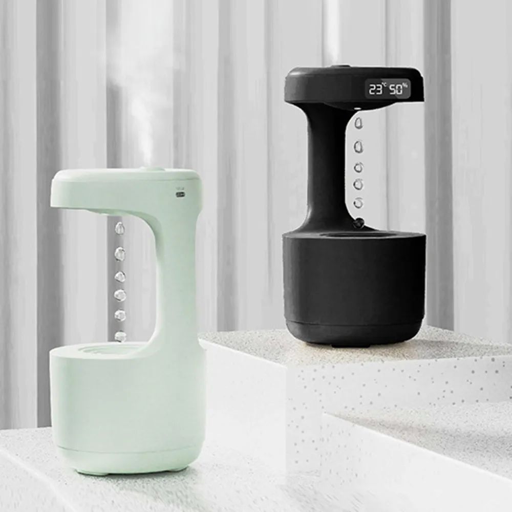Humidificador De Escritorio, Gota De Agua Antigravedad - imagen 2