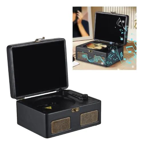 REPRODUCTOR CD BLUETOOTH RECARGABLE C/CONTROL HASTA 10M 3Wx2RMS 2000mAh 22x11.7x20.6cm - imagen 4