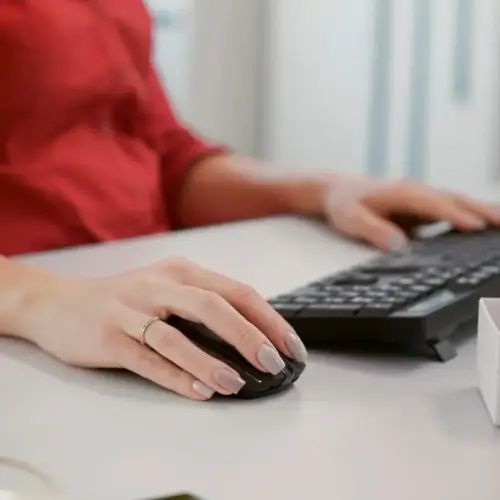 COMBO INALÁMBRICO TECLADO EN ESPAÑOL + MOUSE USB ABS - imagen 3