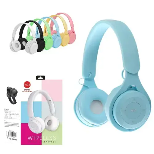 Auriculares Inalámbricos Manos Libres Y08 Varios Colores - imagen 2