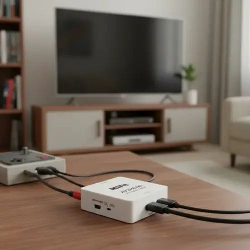 CONVERSOR AV RCA A HDTV TREQA MÁXIMO 1080p - imagen 2