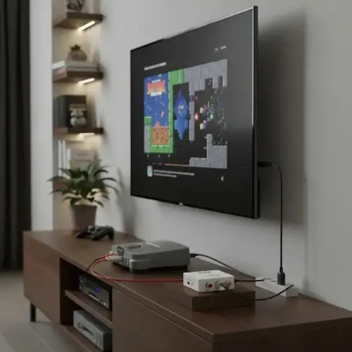 CONVERSOR AV RCA A HDTV TREQA MÁXIMO 1080p - imagen 3