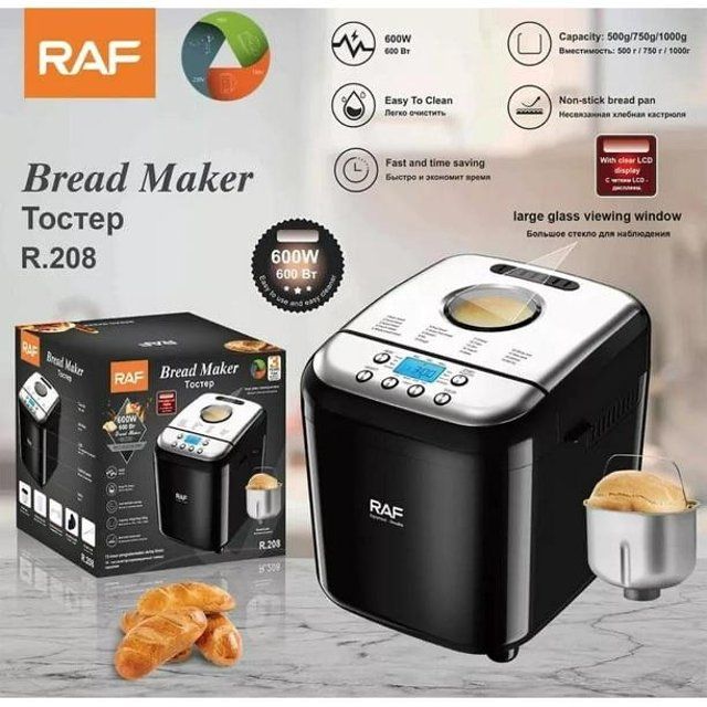 Máquina De Hacer Pan Horno Eléctrico Raf - imagen 3