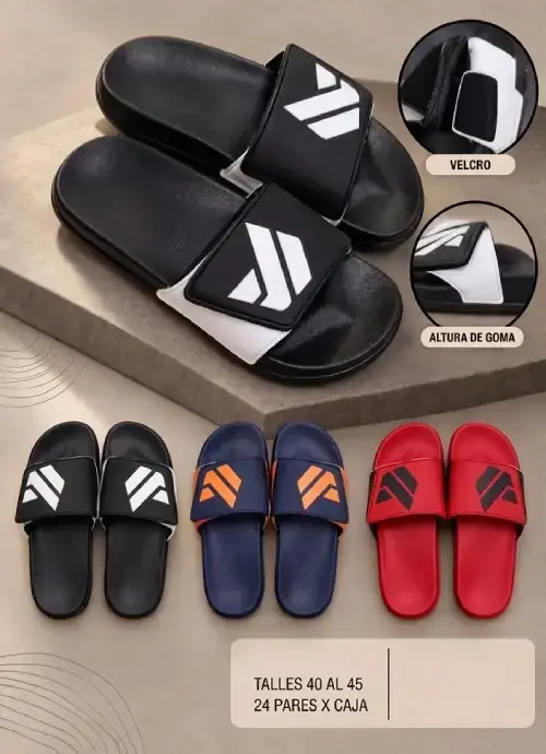 CHANCLETAS/OJOTAS TALLE 40 A 45 VARIOS DISEÑOS - imagen principal