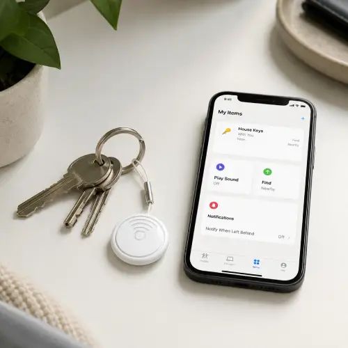 LOCALIZADOR BLUETOOTH CON APP iOS LARGA DURACIÓN DISEÑO DISCRETO - imagen 4