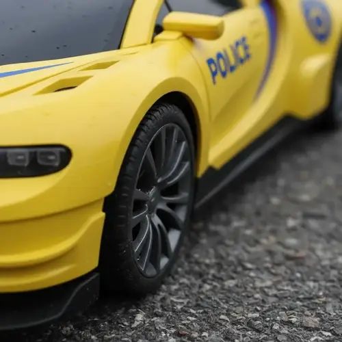 AUTO DE POLICÍA A CONTROL REMOTO 23x9x7cm - imagen 4