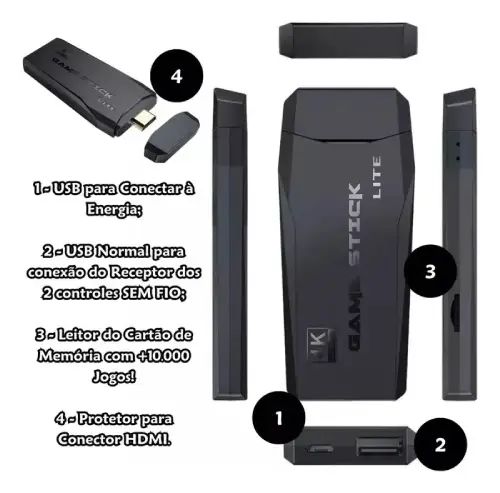 Pendrive USB TV Play 2.4G Inalámbrico 8GB - imagen 2