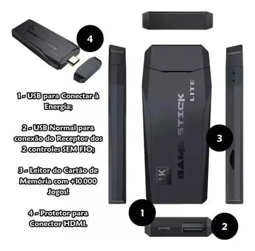 Pendrive USB TV Play 2.4G Inalámbrico 8GB - imagen 2