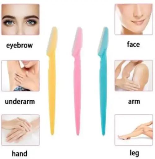 SET PERFILADORES DE CEJAS TIPO NAVAJA --- 6 UNIDADES - imagen 4