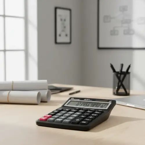 CALCULADORA GRANDE DE ESCRITORIO JS-871 12 DÍGITOS A PILAS/SOLAR - imagen 3