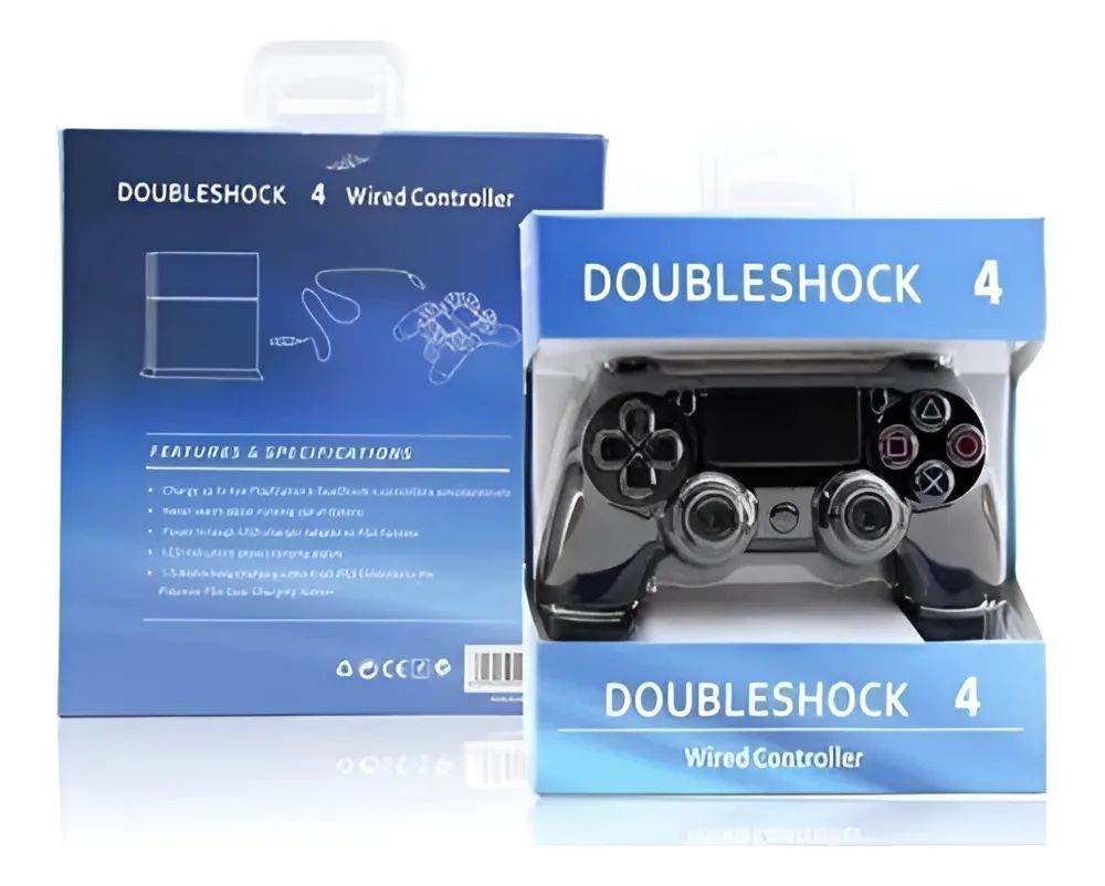 Control Joystick DOUBLESHOK PS4 inalámbrico Vibration 4 - imagen 3