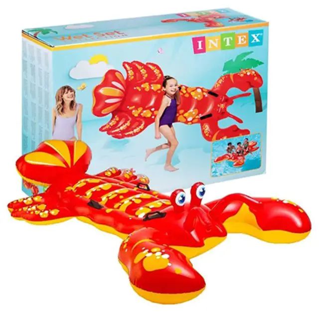 Langosta Inflable Para Piscina O Playa 