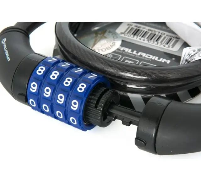 Cable De Seguridad Para Bicicletas Con Combinación - imagen 2