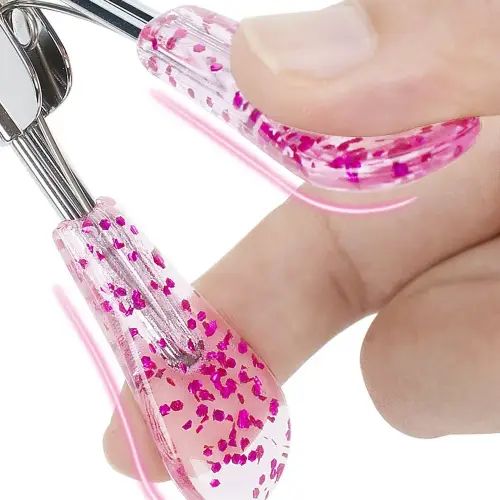 RIZADOR DE PESTAÑAS CON SEPARADOR DISEÑO TRANSPARENTE - imagen 2