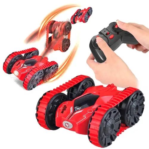 AUTO CON CONTROL REMOTO DOUBLE-SIDE 360° 16x14x7cm - imagen 4