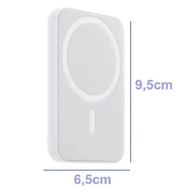 Batería Externa De Carga Inalámbrica Magnética USB-C - imagen 3