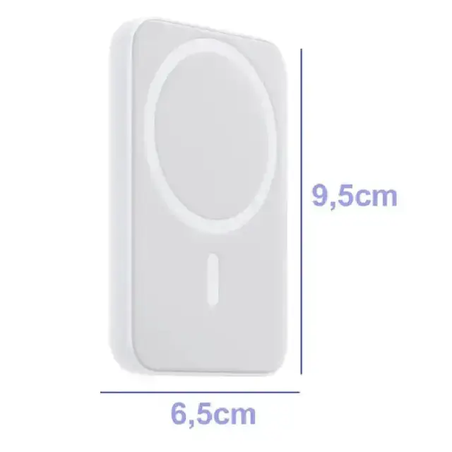 Batería Externa De Carga Inalámbrica Magnética USB-C - imagen 3