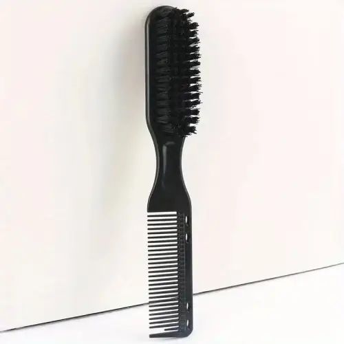 Peine y Cepillo Doble para Barbería y Barba 2 en 1 - imagen 2