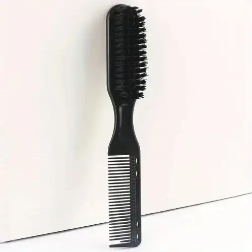 Peine y Cepillo Doble para Barbería y Barba 2 en 1 - imagen 2