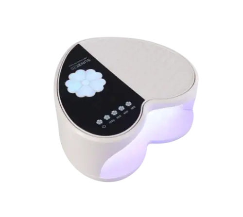LÁMPARA UV/LED PARA UÑAS DISEÑO CORAZÓN INALÁMBRICA 248W - imagen 2