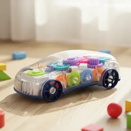 AUTO AUTOMÁTICO TRANSPARENTE 18.5x8.5x7cm - imagen 3