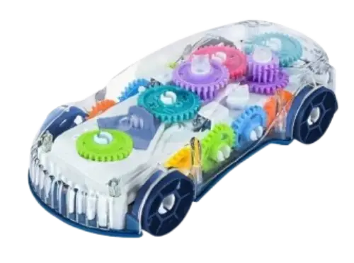 AUTO AUTOMÁTICO TRANSPARENTE 18.5x8.5x7cm