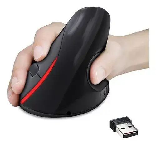 Mouse Vertical Inalámbrico Recargable Ergonómico - imagen 3