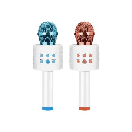 MICRÓFONO INALÁMBRICO PARA KARAOKE CON ALTAVOZ 1200mAH 5W - imagen 1