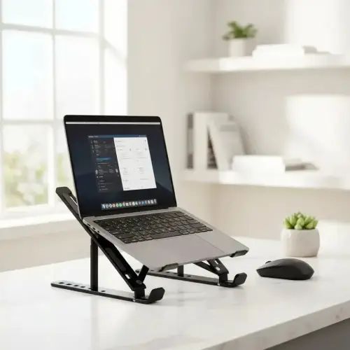 SOPORTE PLEGABLE PARA NOTEBOOK AJUSTABLE 24x4.5x1.5cm - imagen 3