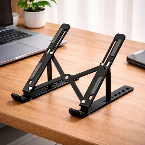 SOPORTE PLEGABLE PARA NOTEBOOK AJUSTABLE 24x4.5x1.5cm - imagen 2