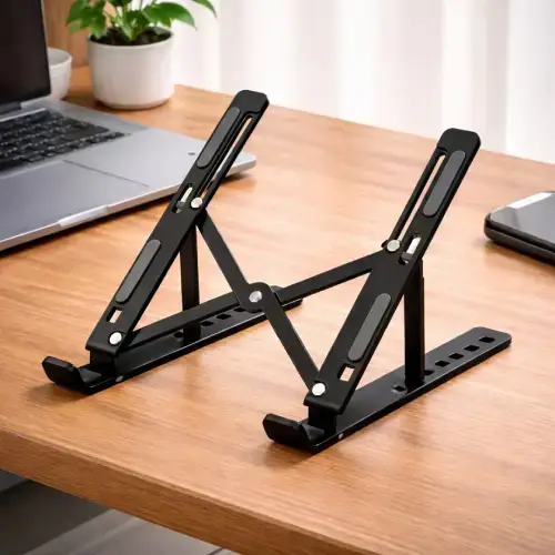SOPORTE PLEGABLE PARA NOTEBOOK AJUSTABLE 24x4.5x1.5cm - imagen 2