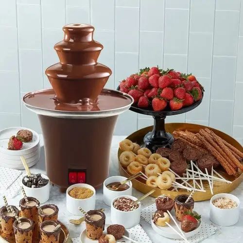 Fuente de Chocolate Eléctrica Ideal para Fiestas y Eventos - imagen 2