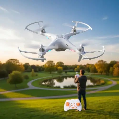 DRONE ROTACIÓN 360° 250mAh 10M 20x20x5cm - imagen 2