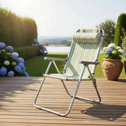 Silla reclinable plegable de 45×94 cm. - imagen 3