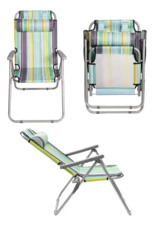 Silla reclinable plegable de 45×94 cm. - imagen 2