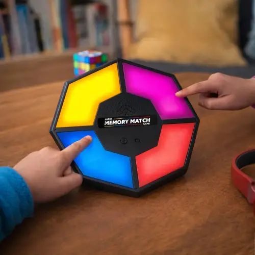 MEMORY GAME GRANDE LUCES LED Y SONIDOS 23x23cm - imagen 4