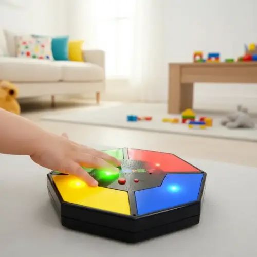 MEMORY GAME GRANDE LUCES LED Y SONIDOS 23x23cm - imagen 3