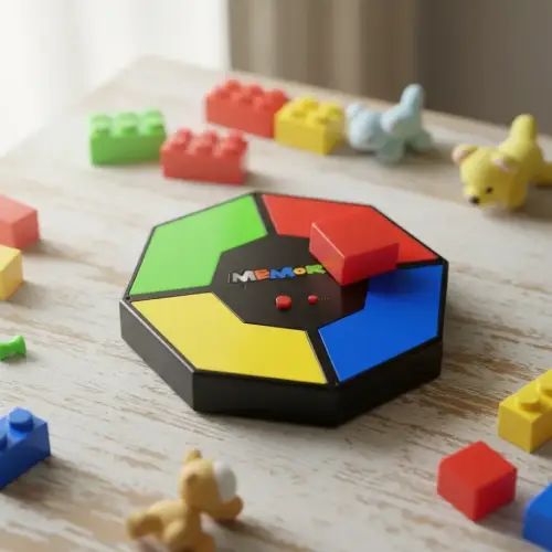 MEMORY GAME GRANDE LUCES LED Y SONIDOS 23x23cm - imagen 2