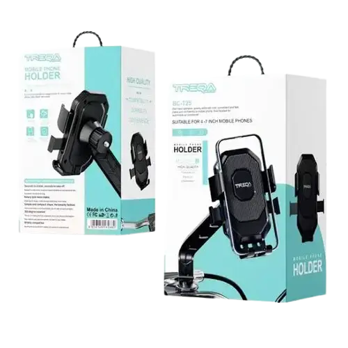 SOPORTE DE CELULAR PARA MOTO TREQA 4 a 7'' - imagen 1