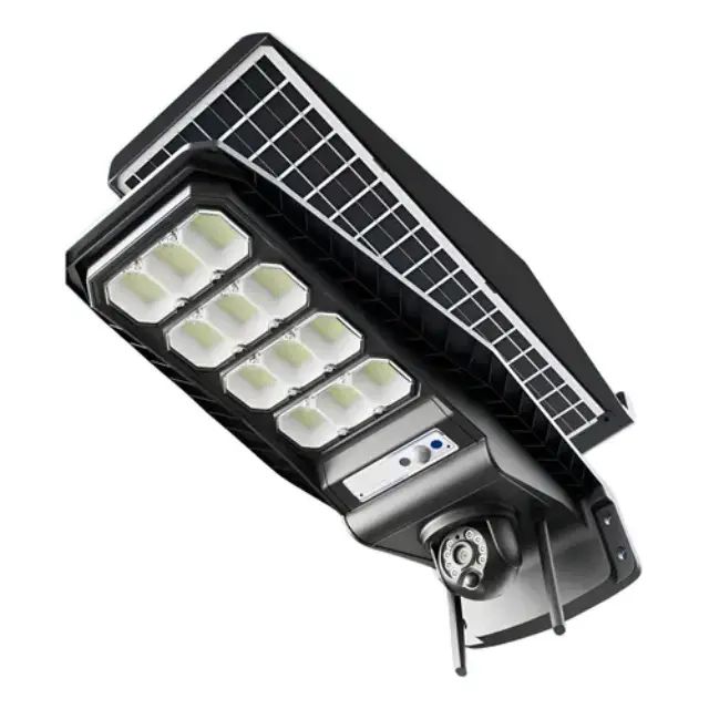 Foco Solar 400w Led Con Cámara Robotica Wifi