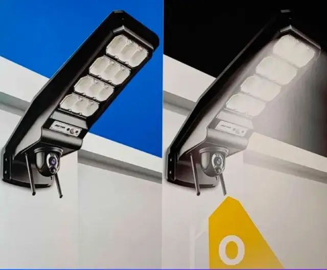 Foco Solar 400w Led Con Cámara Robotica Wifi - imagen 3